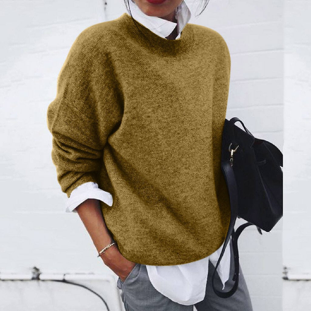 Women's Sweater with Round Neck | Soft Touch