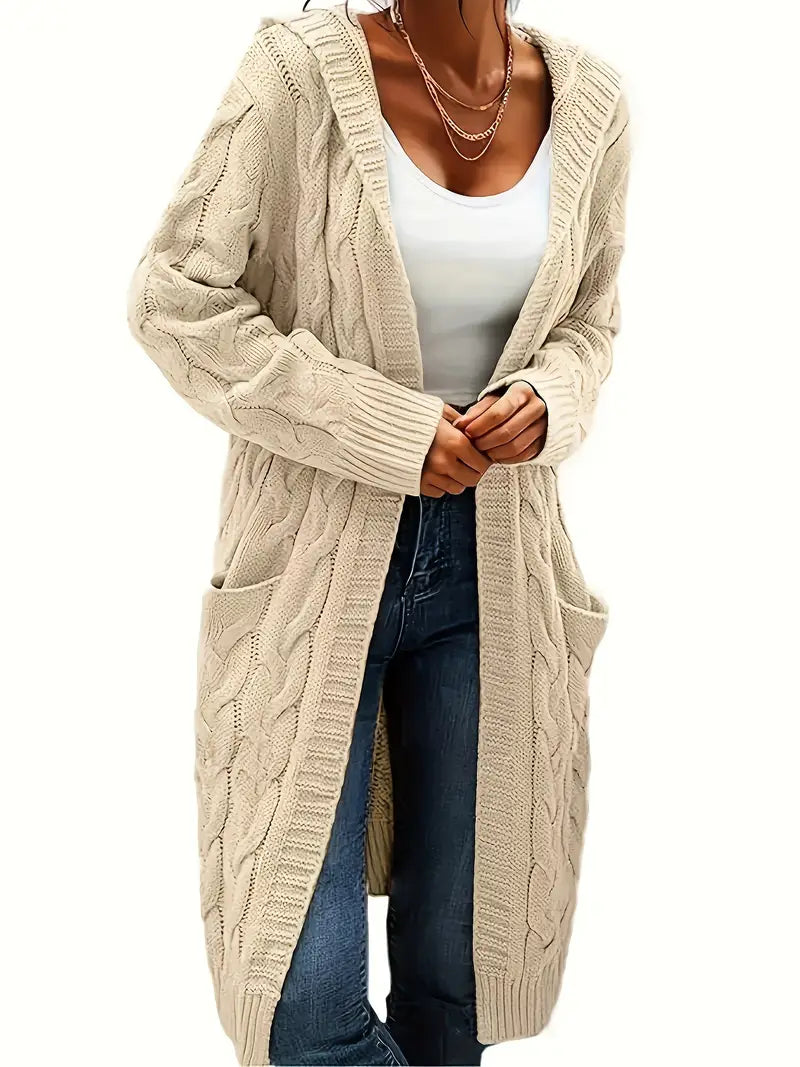 Women's Cardigan | Braided Knit