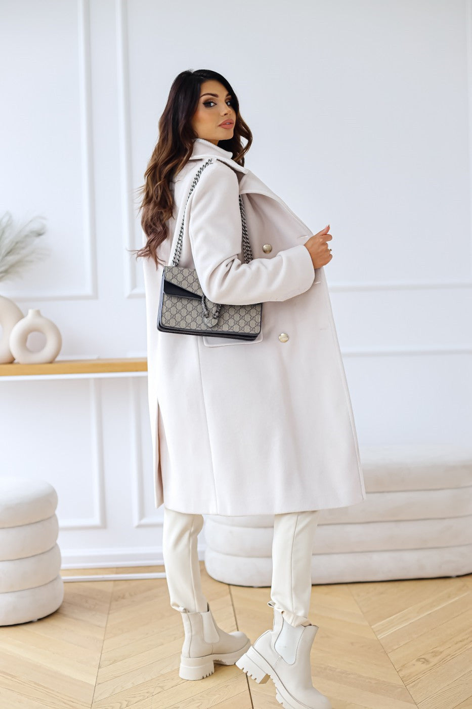 Women's Double-Breasted Coat | Classic