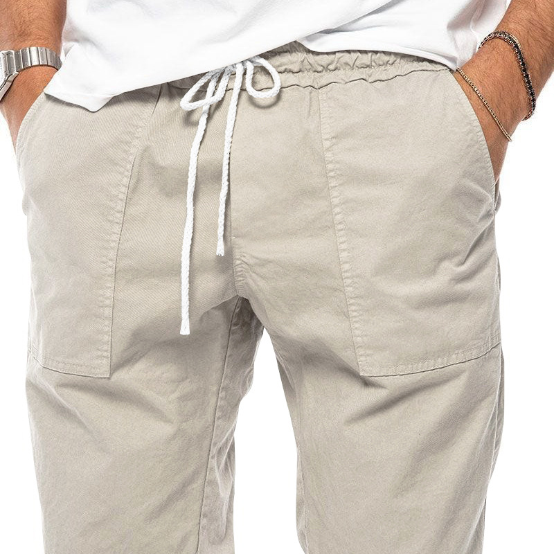 Pantalones Casuales de Hombre | Cordón Relajado