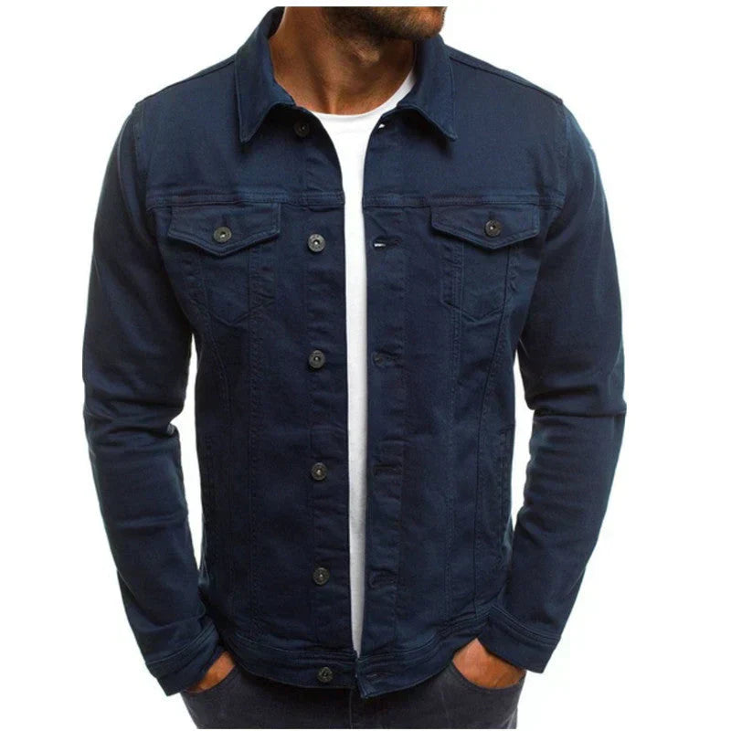 Chaqueta Vaquera Clásica de Hombre | Abotonada