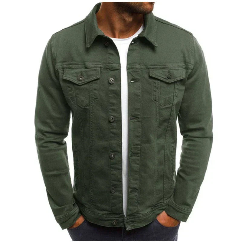 Chaqueta Vaquera Clásica de Hombre | Abotonada