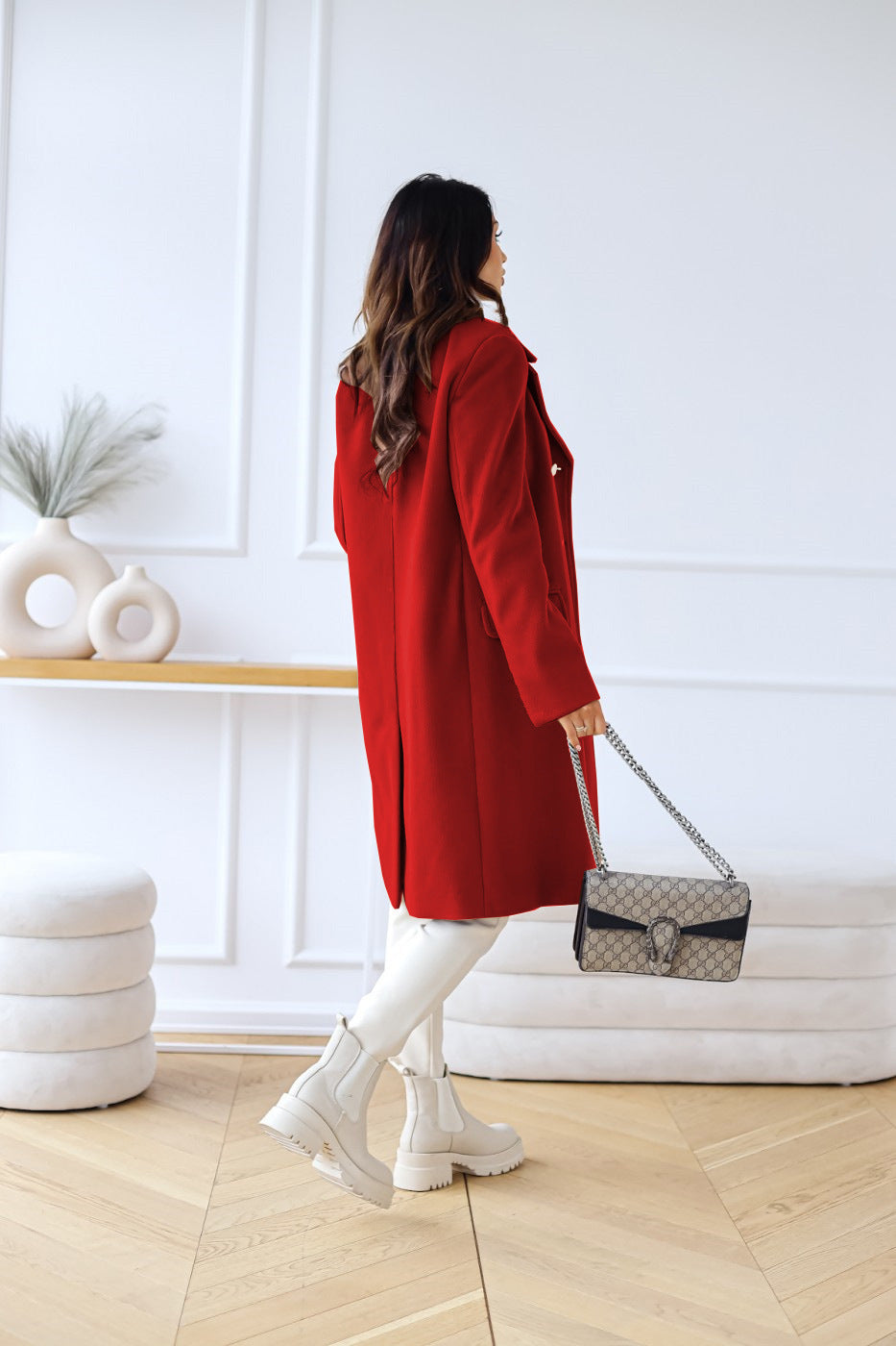Women's Double-Breasted Coat | Classic