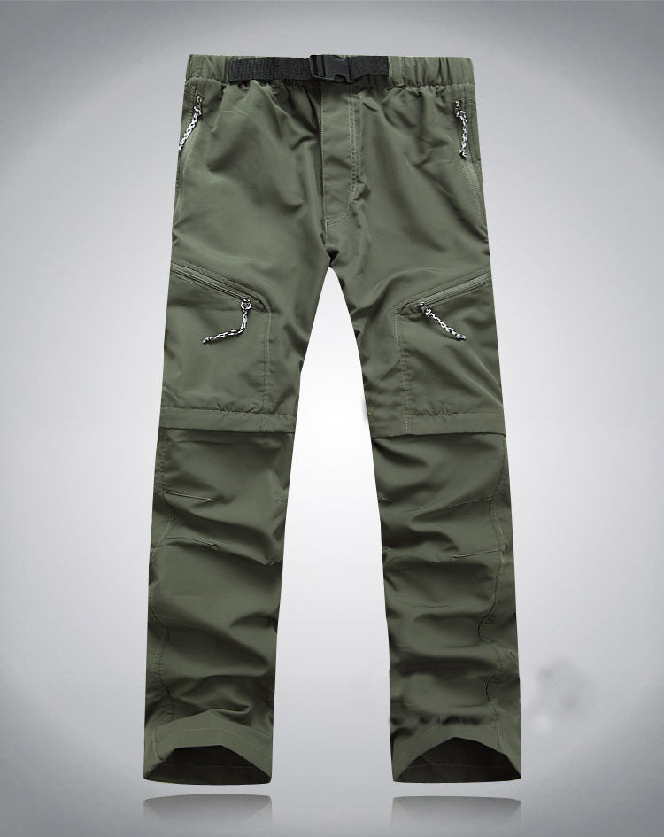 Pantalones de Exterior con Cremallera de Hombre | Multifuncionales