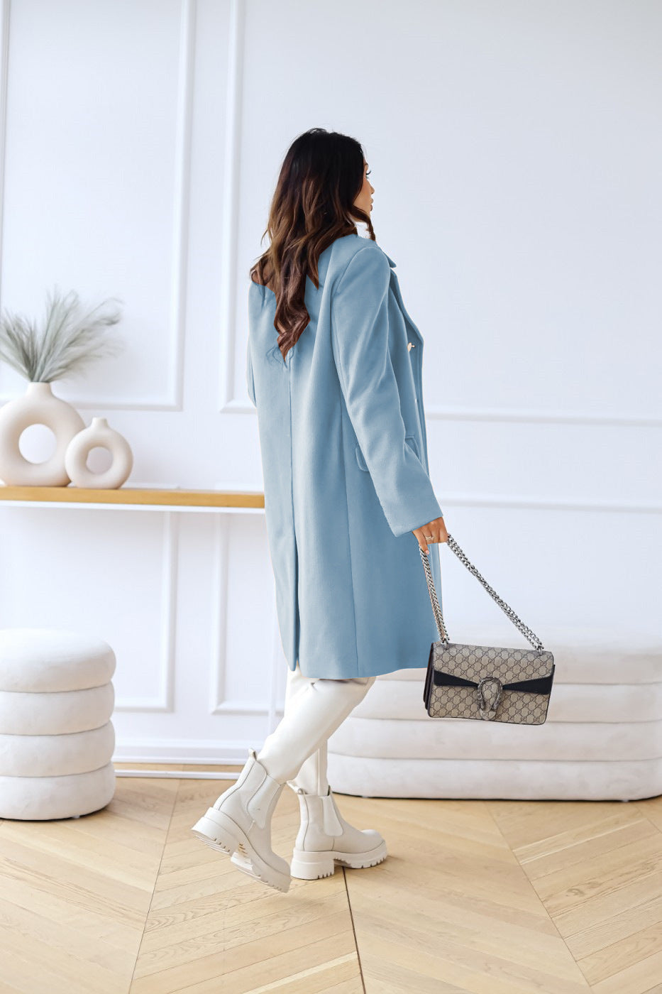 Women's Double-Breasted Coat | Classic
