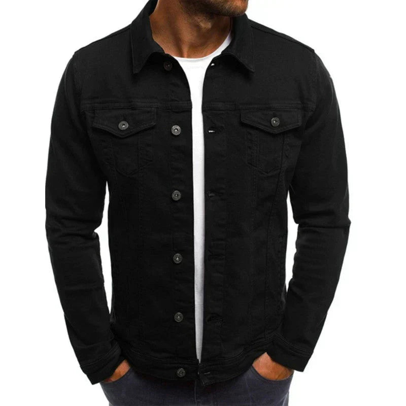 Chaqueta Vaquera Clásica de Hombre | Abotonada