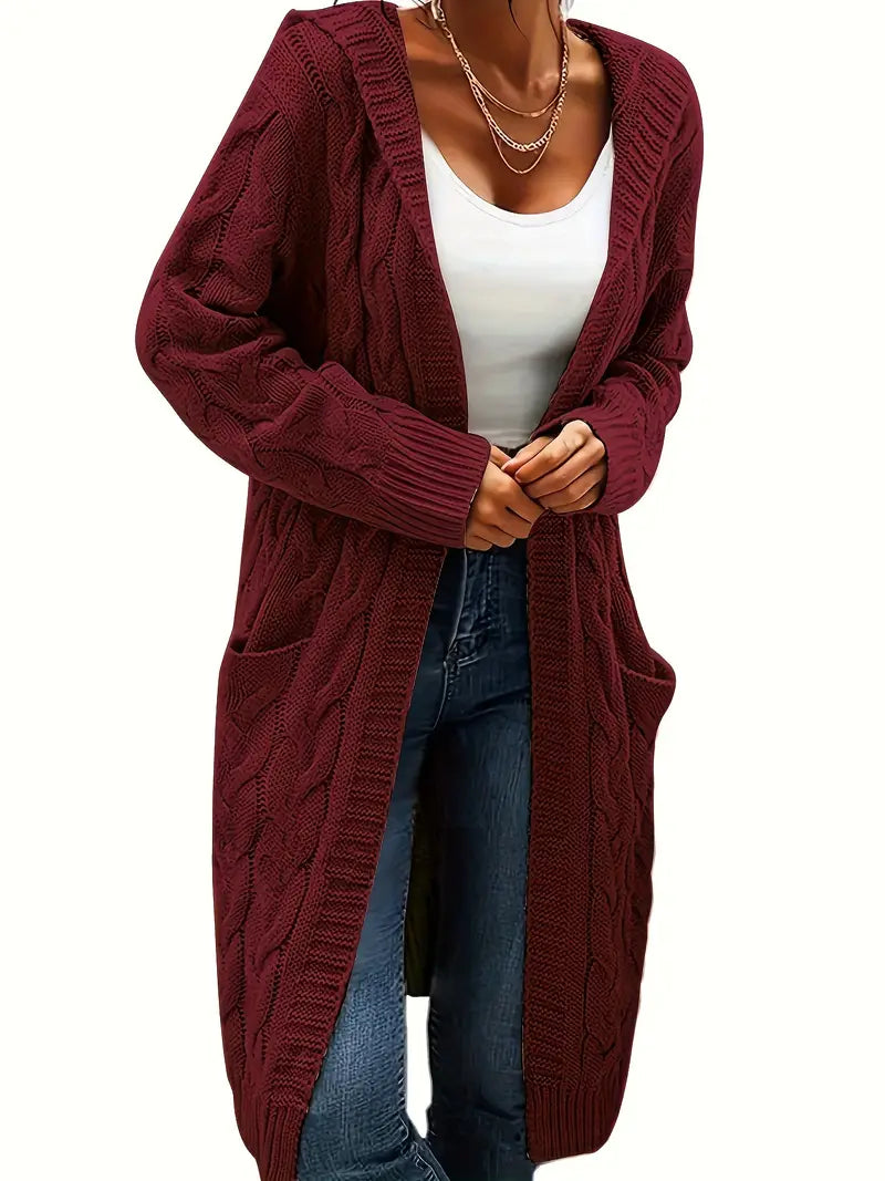 Women's Cardigan | Braided Knit