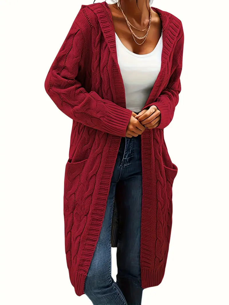 Women's Cardigan | Braided Knit
