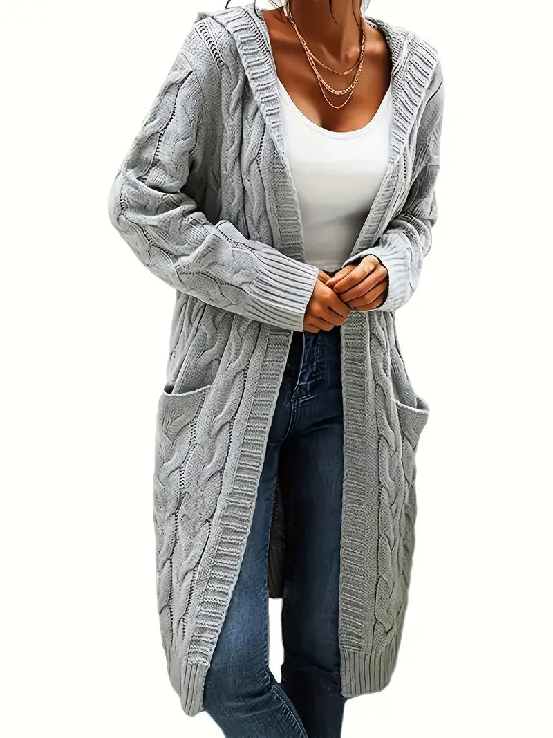 Women's Cardigan | Braided Knit