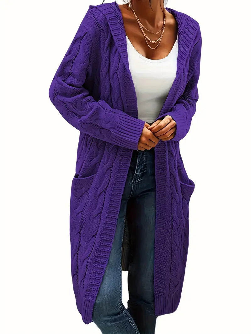Women's Cardigan | Braided Knit