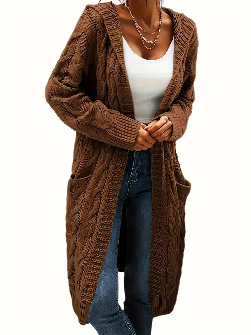 Women's Cardigan | Braided Knit