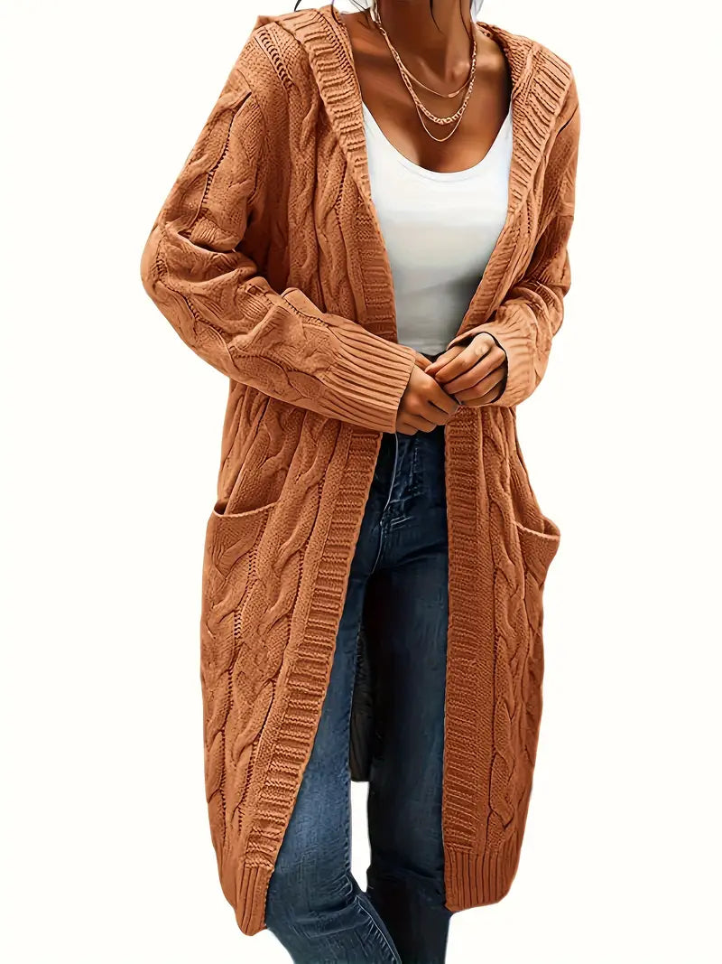 Women's Cardigan | Braided Knit