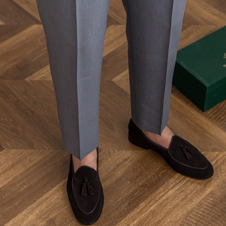 Pantalones Plisados de Hombre | Talle Alto
