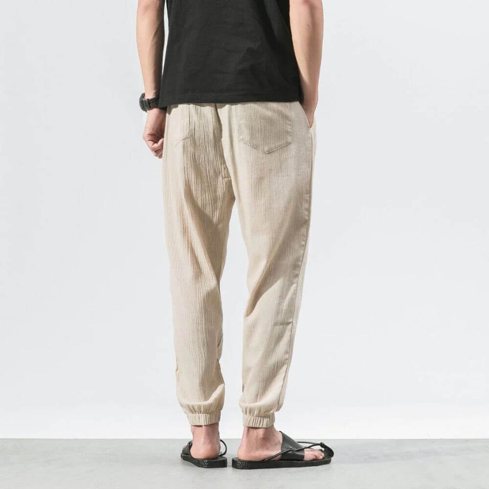 Pantalones de Verano de Hombre | Cordón Ligero