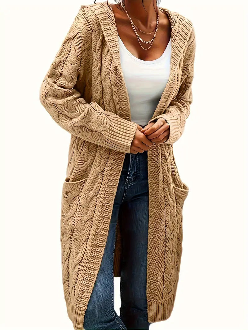 Women's Cardigan | Braided Knit
