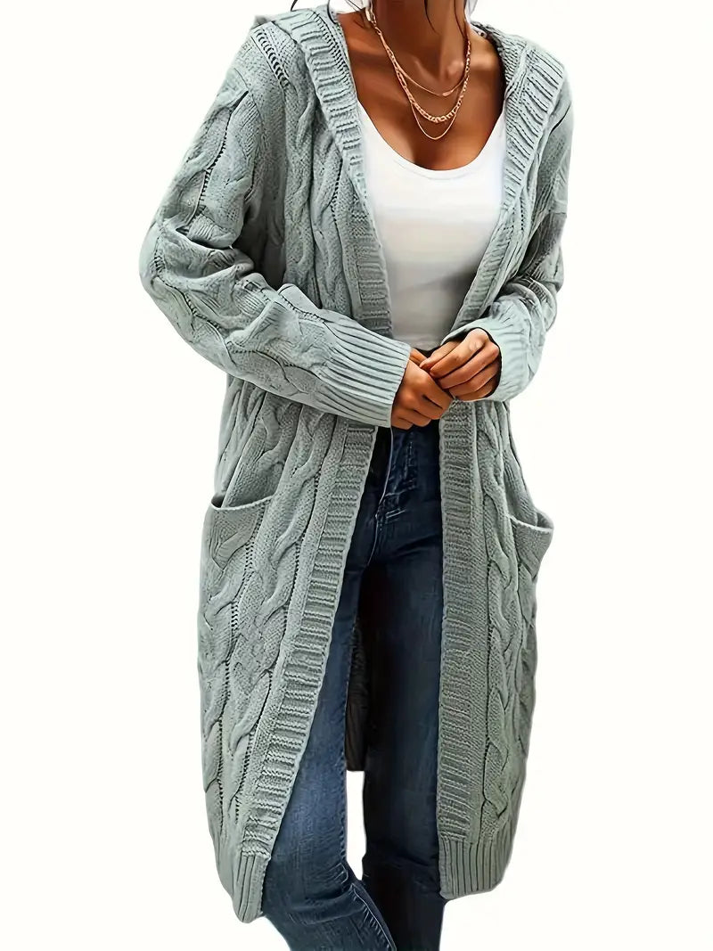 Women's Cardigan | Braided Knit