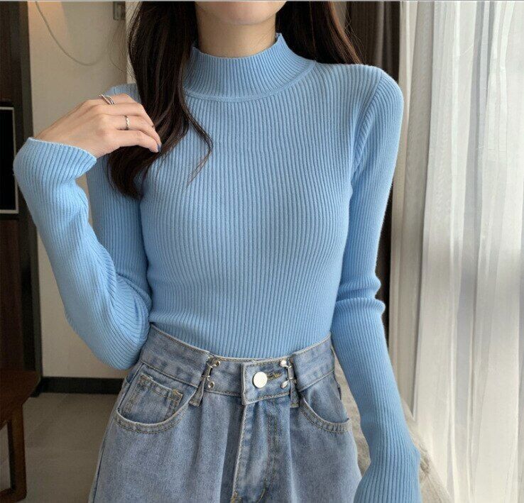 Women's Turtleneck Sweater | Slim Fit