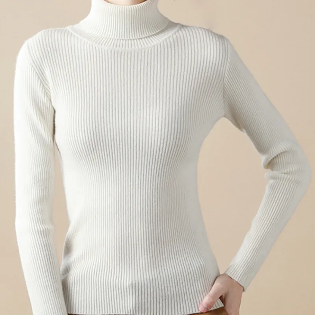 Women's Turtleneck Sweater | Slim Fit
