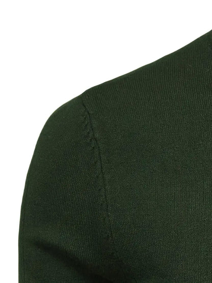 Suéter de Cuello Alto para Hombre | Corte Slim
