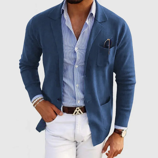 Blazer de Punto de Hombre | Estilo Casual