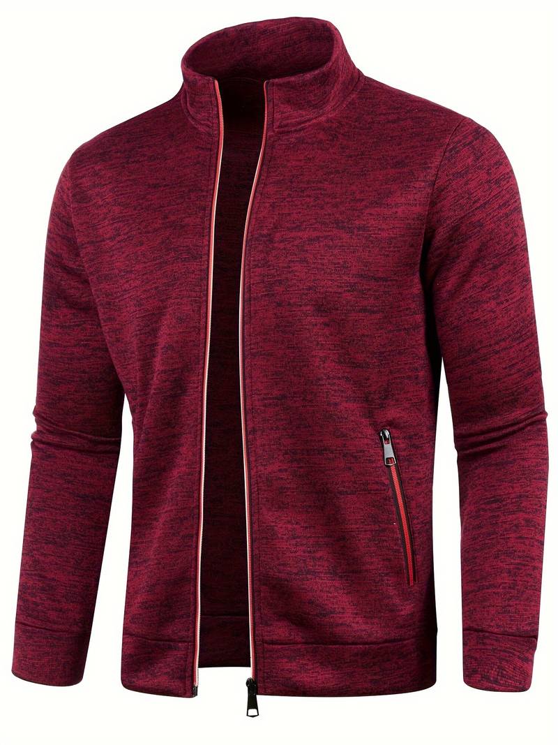 Chaleco de Hombre con Cuello Mao | Cremallera