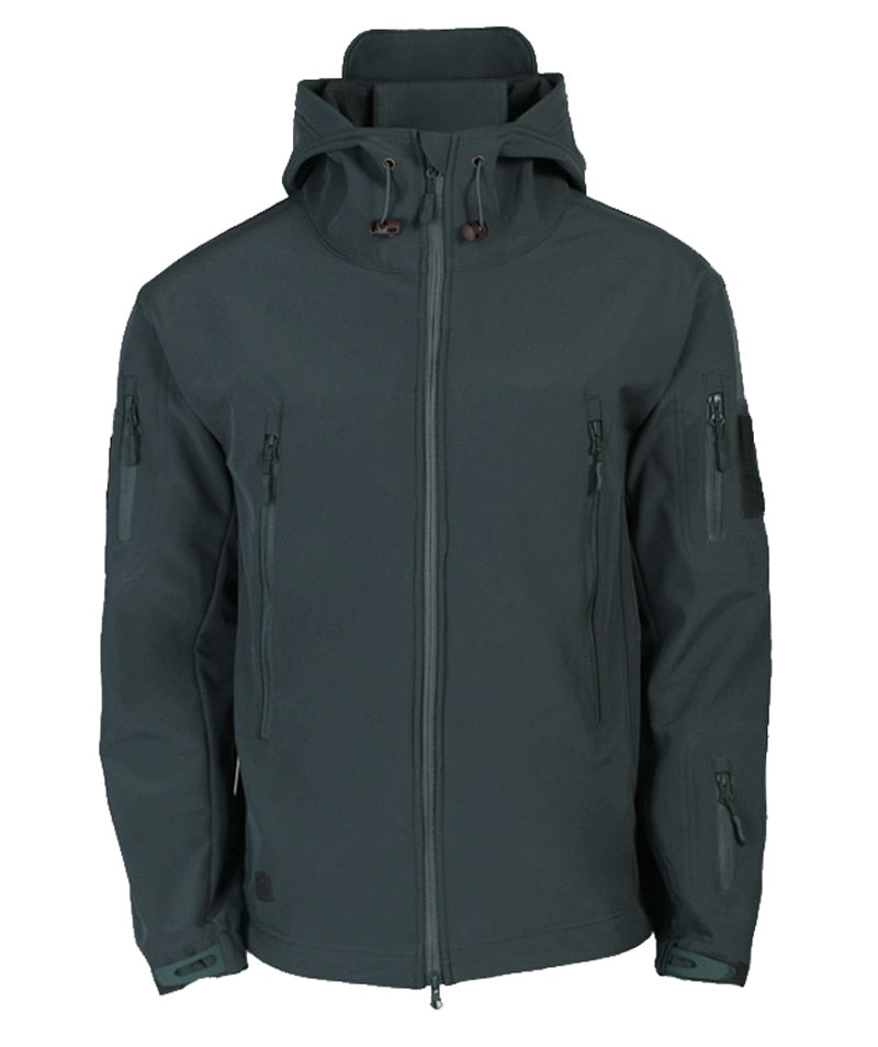 Chaqueta de Exterior con Capucha de Hombre | Multi Bolsillo