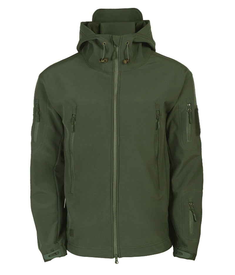 Chaqueta de Exterior con Capucha de Hombre | Multi Bolsillo