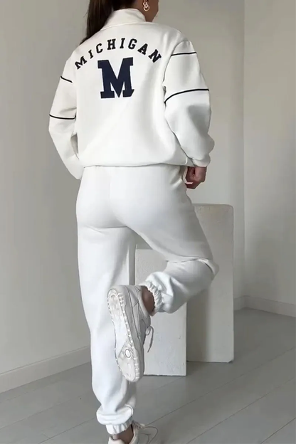 Conjunto de Mujer Dos Piezas | Sudadera con Cremallera