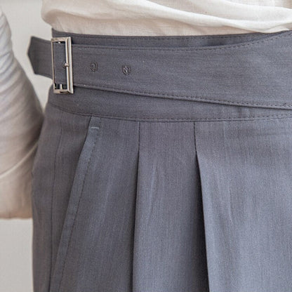 Pantalones Plisados de Hombre | Talle Alto