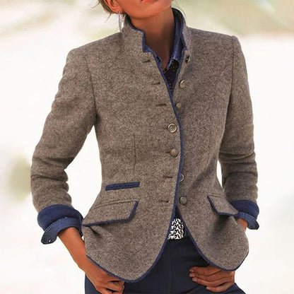 Blazer de mujer estilo vintage | Cierre de botones