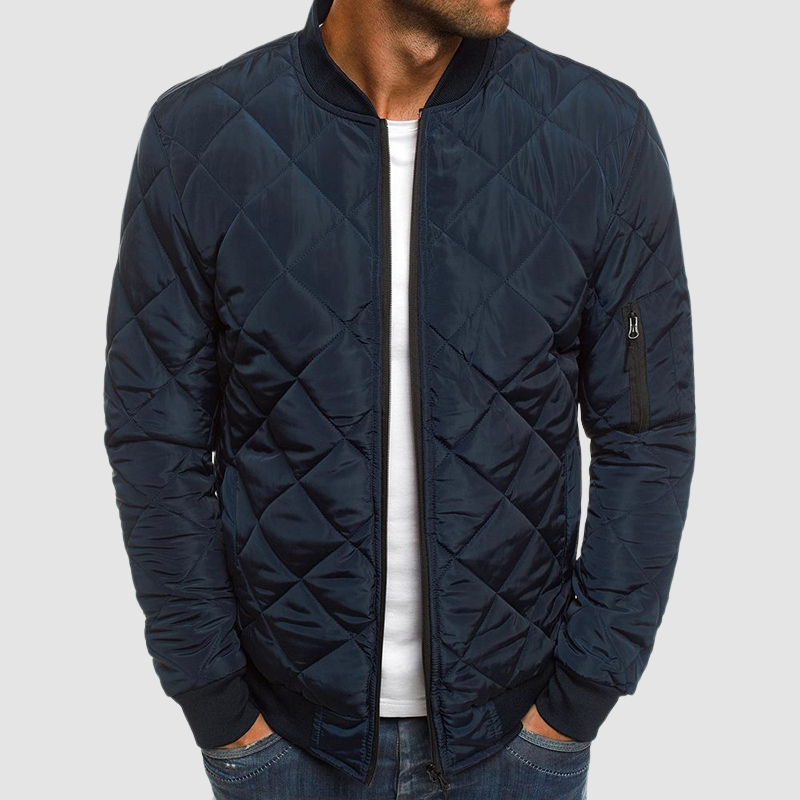 Chaqueta Acolchada de Hombre de Media Estación | Bomber
