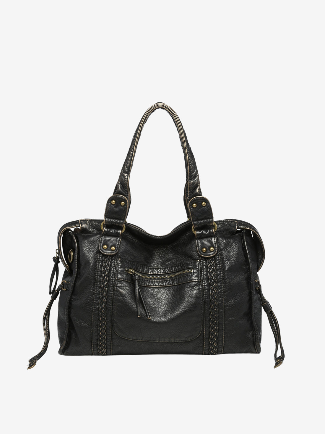Bolso de Hombro de Mujer | Cremallera Frontal