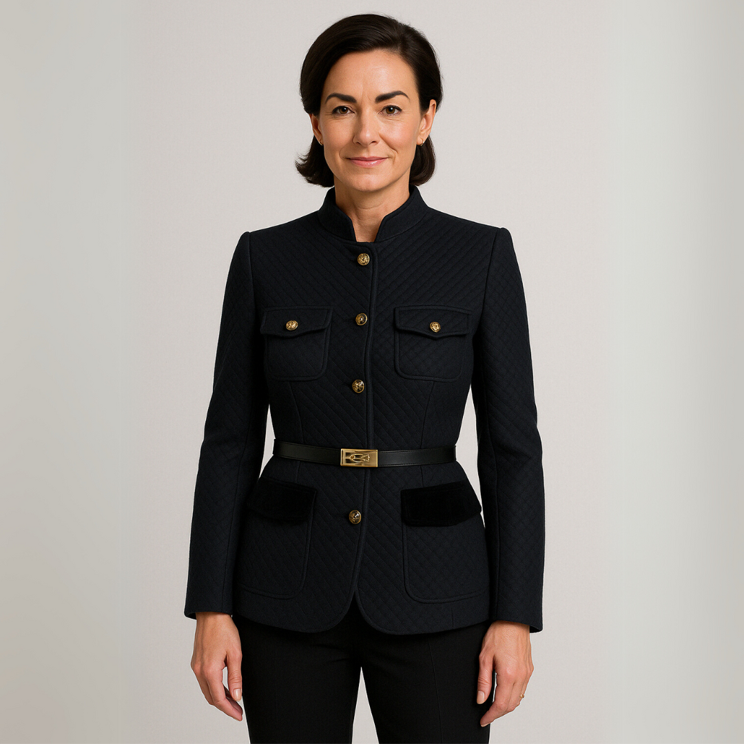 Blazer Ajustado de Mujer | Con Cinturón