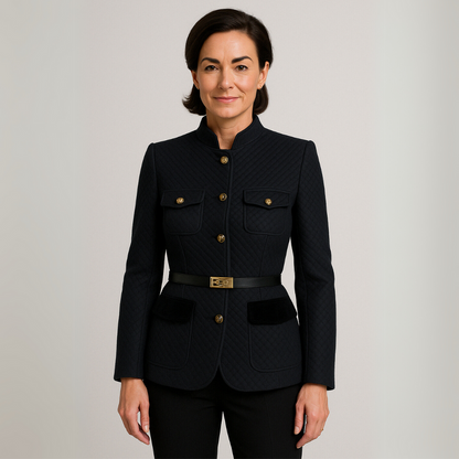 Blazer Ajustado de Mujer | Con Cinturón