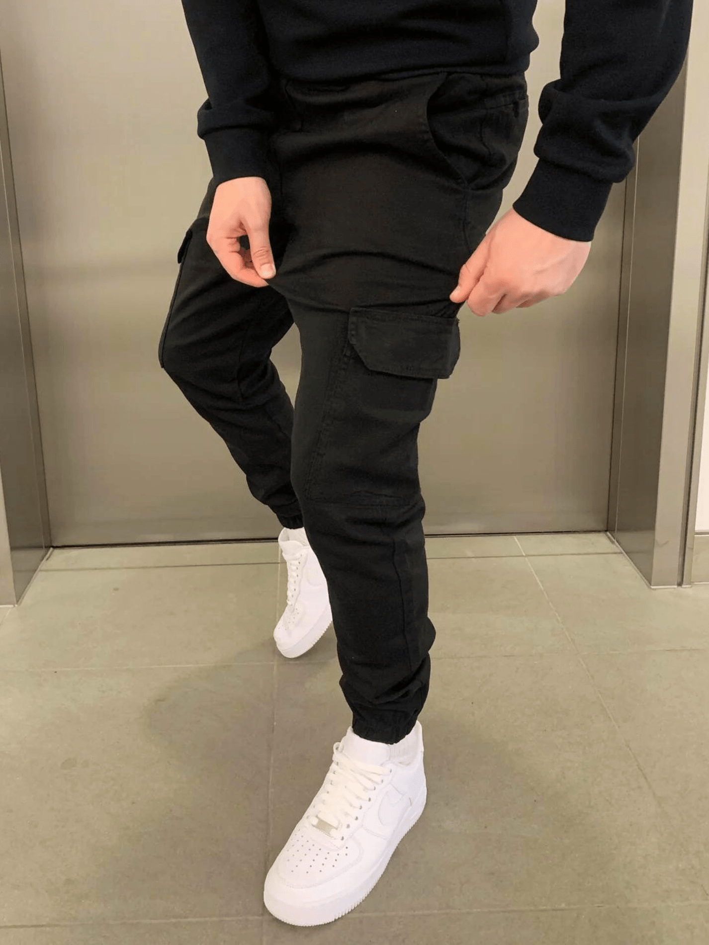 Pantalones Jogger Cargo de Hombre | Cintura Ajustable