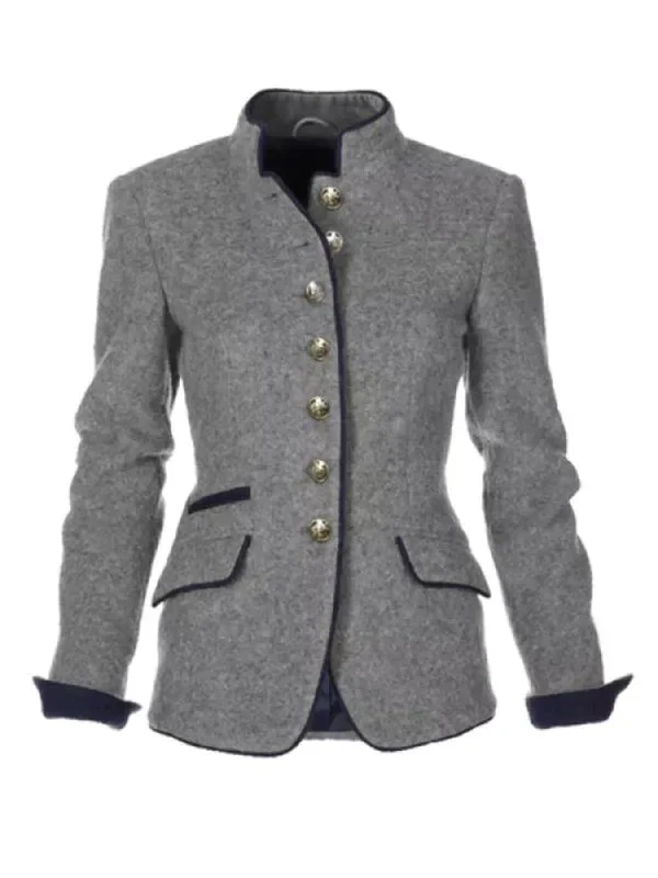Blazer de mujer estilo vintage | Cierre de botones