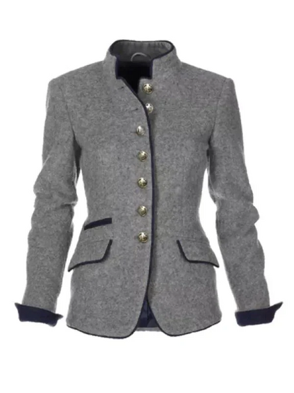 Blazer de mujer estilo vintage | Cierre de botones