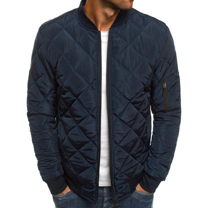 Chaqueta Acolchada Cuadrada de Hombre | Clásica
