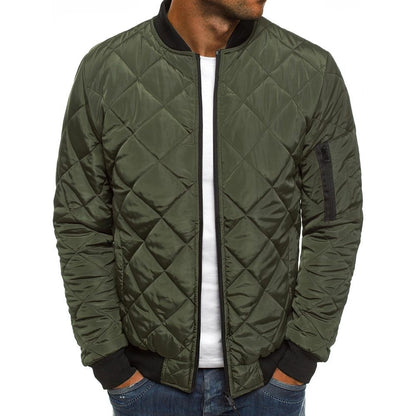 Chaqueta Acolchada Cuadrada de Hombre | Clásica