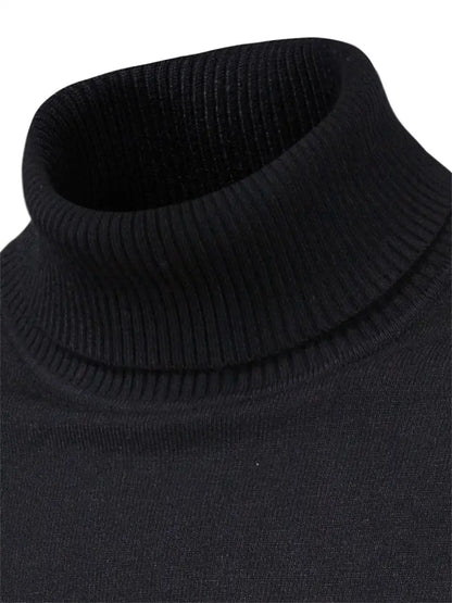 Suéter de Cuello Alto para Hombre | Corte Slim