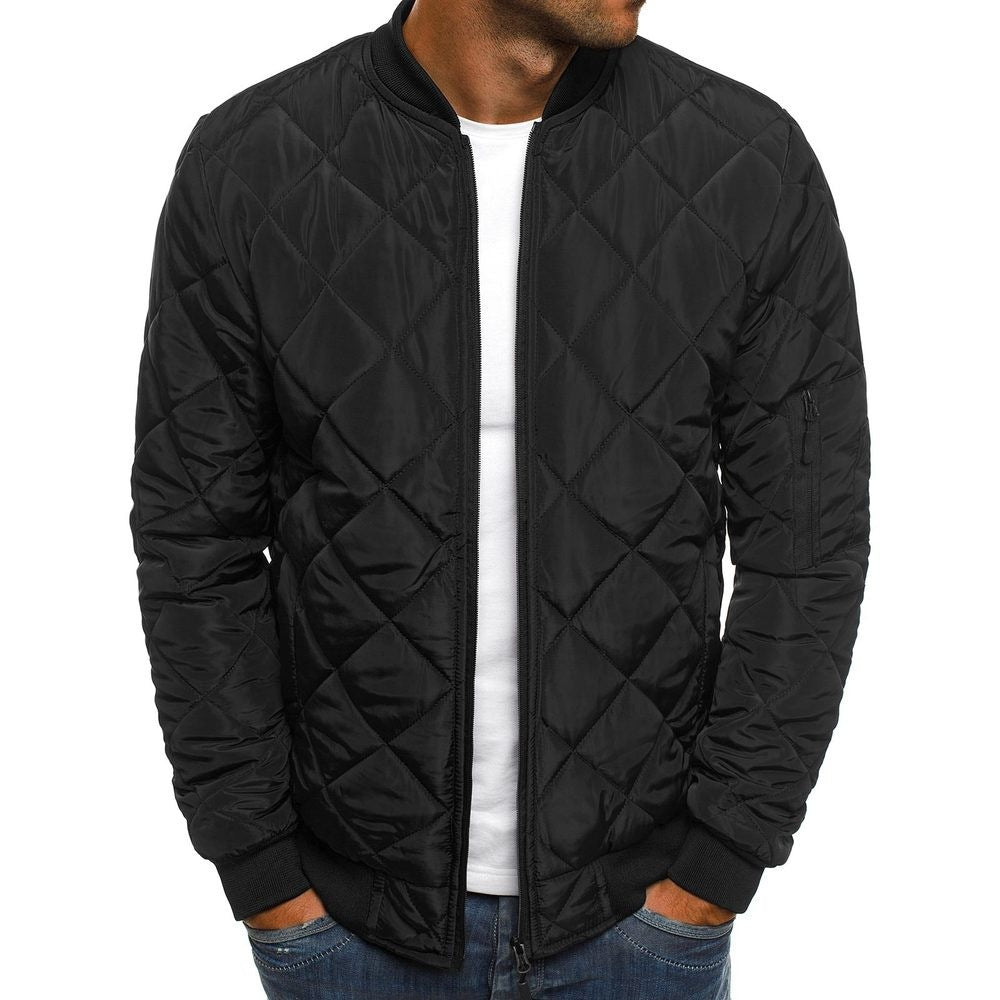 Chaqueta Acolchada Cuadrada de Hombre | Clásica