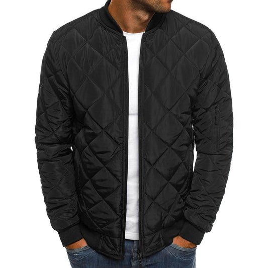 Chaqueta Acolchada Cuadrada de Hombre | Clásica