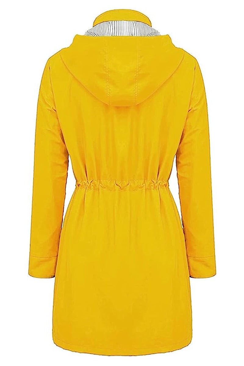 Chaqueta con Capucha de Mujer | Cintura Ajustable