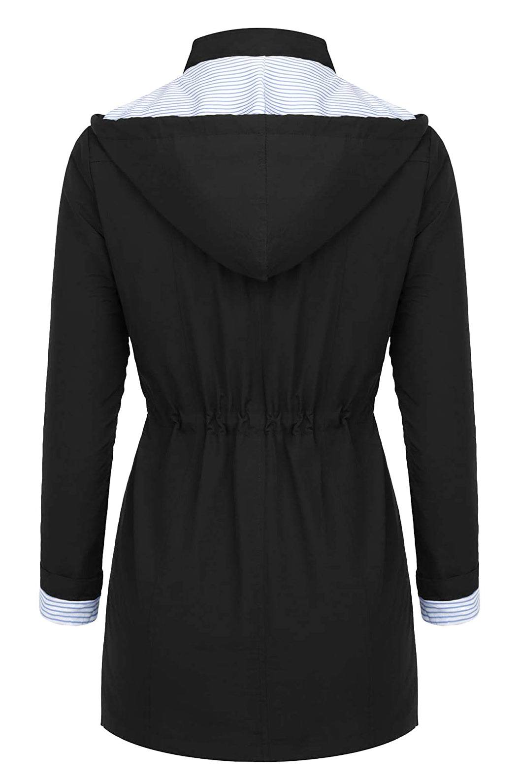 Chaqueta con Capucha de Mujer | Cintura Ajustable
