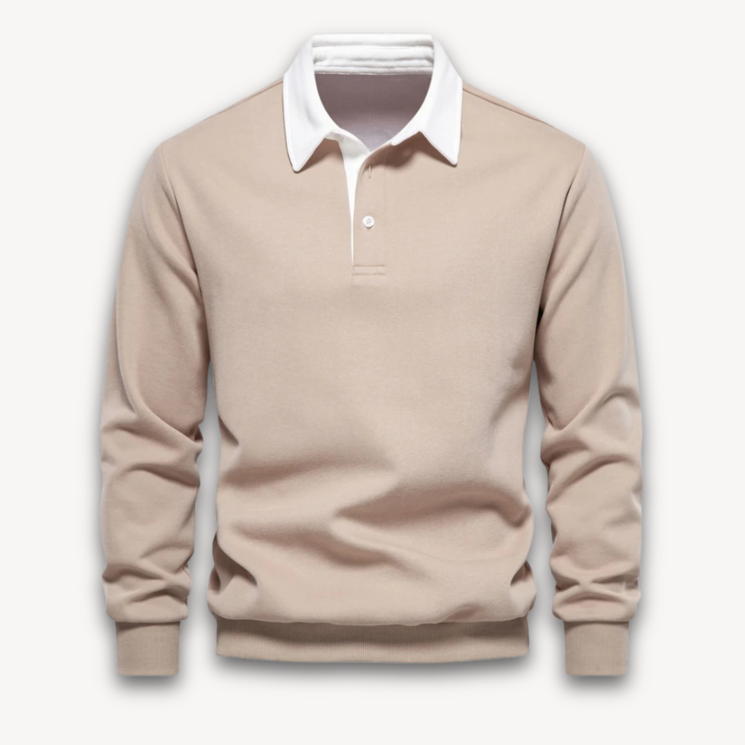 Suéter Polo de Hombre | Manga Larga