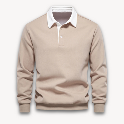 Suéter Polo de Hombre | Manga Larga