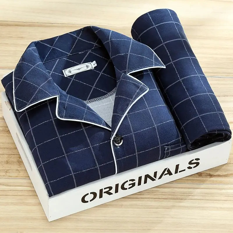 Pijama de Hombre | Camisa Abotonada
