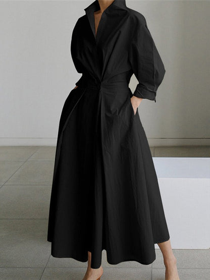 Vestido Maxi de Mujer | Botones Frontales