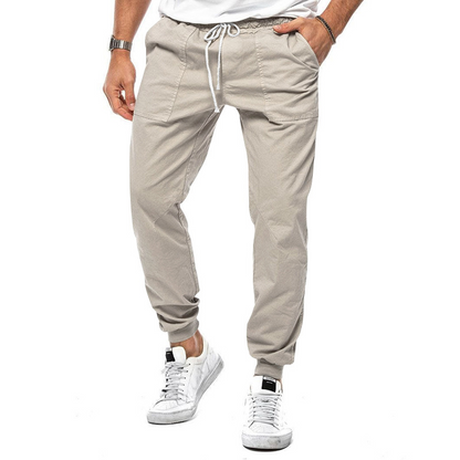 Pantalones Casuales de Hombre | Cordón Relajado