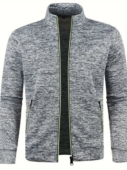 Chaleco de Hombre con Cuello Mao | Cremallera